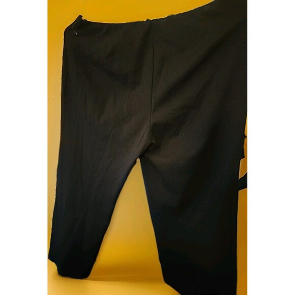 Eileen Fisher Black Wide-Leg Pants Viscose Cropped  Pull On New Size 3X B7 Nice - Picture 3 of 7